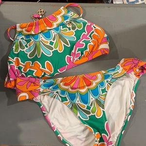 Trina Turk Bikini 2 PC Bathing Suit Like New! 8
